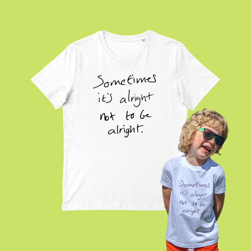 Iconic Slogan T-shirt (100% Organic cotton) Kids