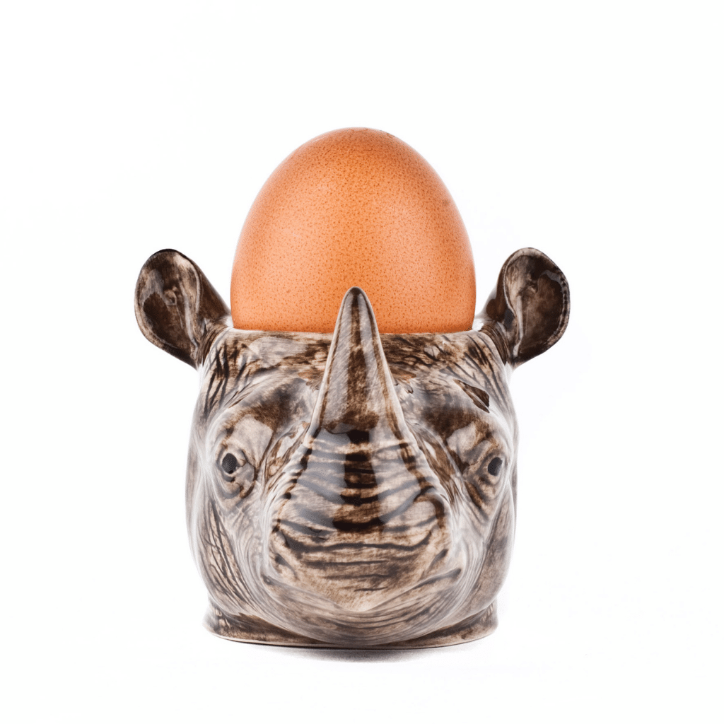 Rhino Face Egg Cup